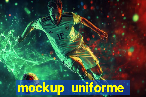 mockup uniforme futebol psd free